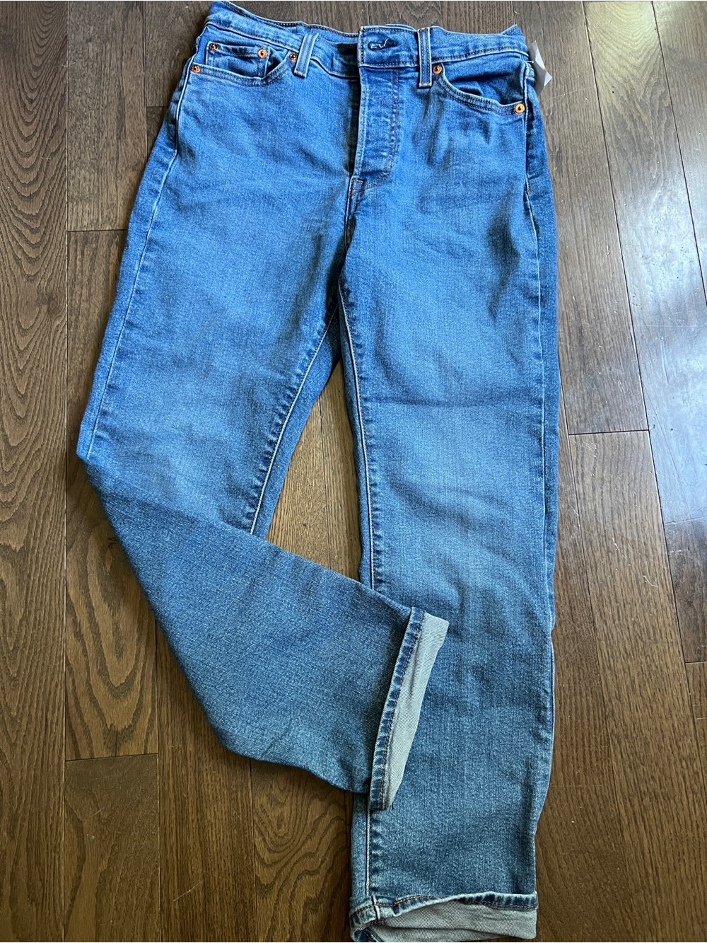 Levi’s Wedgie Straight High Rise Jeans Size 28